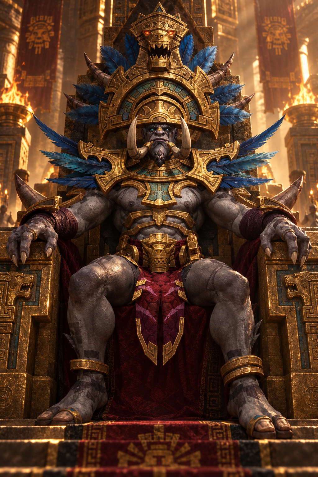 King Rastakhan portrait